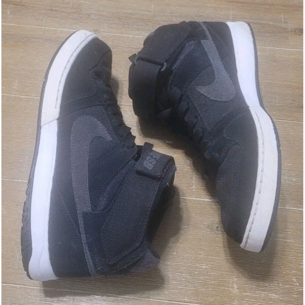 Size 8 - Nike SB Zoom Mogan 2 Mid Black Men's Skateboarding Shoes Sneakers 2014
